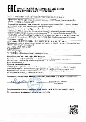 Предпросмотр: Декларация о соответствии № ЕАЭС N RU Д-RU.РА05.В.51165/24