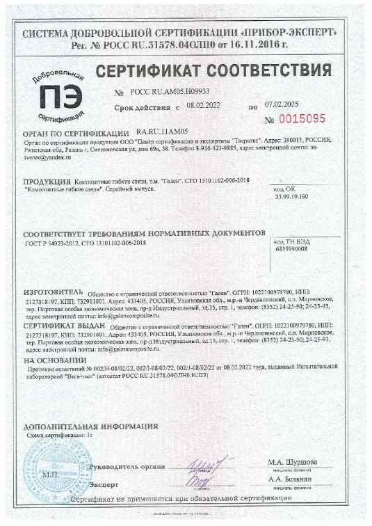 Предпросмотр: Сертификат соответствия № РОСС RU.АМ05.Н09933