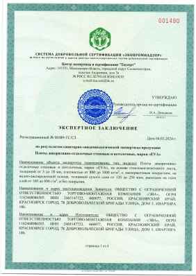 Предпросмотр: Экспертное заключение № 00589-ТС/СЗ
