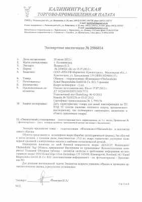 Предпросмотр: Экспертное заключение № 2506024