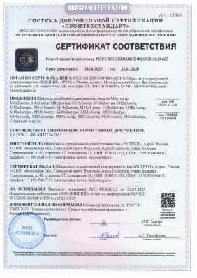 Предпросмотр: Сертификат соответствия № РОСС RU.З2001.04ИБФ1.ОСП18.28465