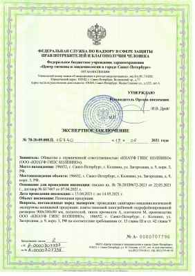 Предпросмотр: Экспертное заключение № 78-20-09.008.П.16740