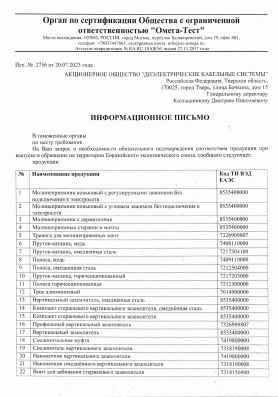 Предпросмотр: Информационное письмо № 2756