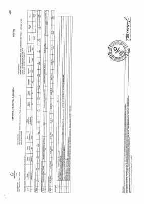 Предпросмотр: Сертификат качества № 2400024534