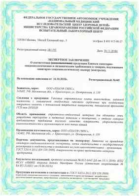 Предпросмотр: Экспертное заключение № 1811/02