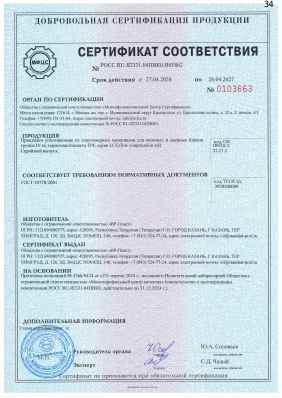 Предпросмотр: Сертификат соответствия № РОСС RU.Я2331.04ПВК0.Н01862