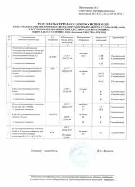 Предпросмотр: Протокол испытаний № 14-03/12С