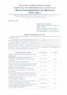 Предпросмотр: Информационное письмо № 2473