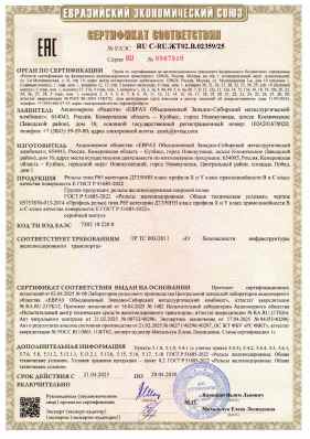 Предпросмотр: Сертификат соответствия № ЕАЭС RU C-RU.ЖТ02.В.02359/25