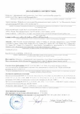 Предпросмотр: Декларация о соответствии № РОСС RU Д-RU.РА01.В.58023/19