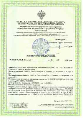 Предпросмотр: Экспертное заключение № 78-20-09.008.П.16739