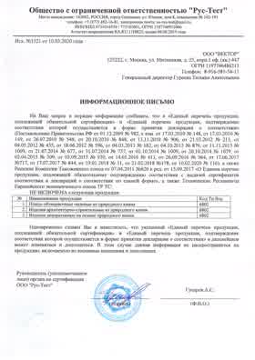 Предпросмотр: Информационное письмо № 1521